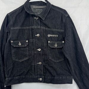 Guess Charcoal Denim Jacket